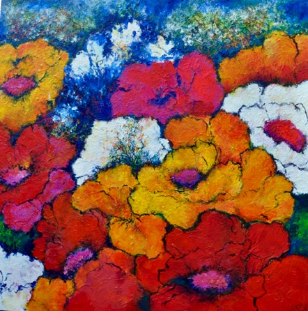 Poppy Kiss
48 x 48