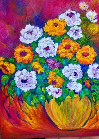 Spring Bouquet
48 x 36
